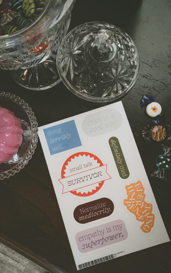 Everything Happens Sticker Sheet