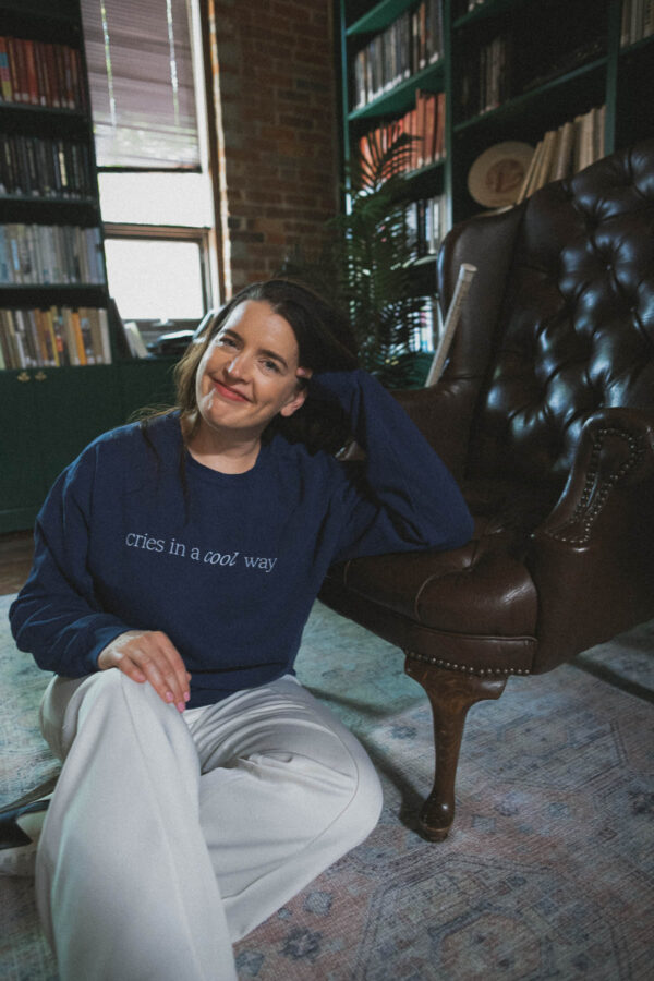 Cries in a Cool Way Crewneck Sweatshirt - Image 10