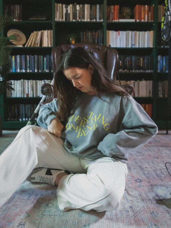 Everything Happens Crewneck Sweatshirt