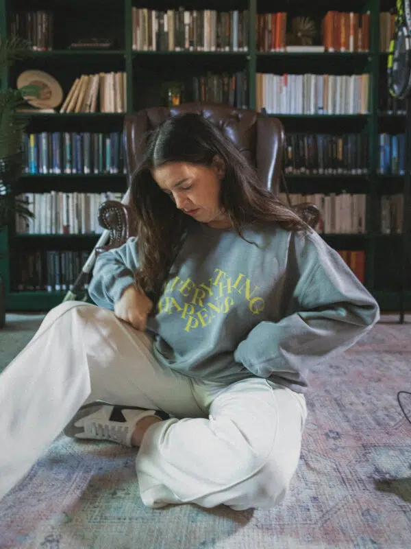 Everything Happens Crewneck Sweatshirt