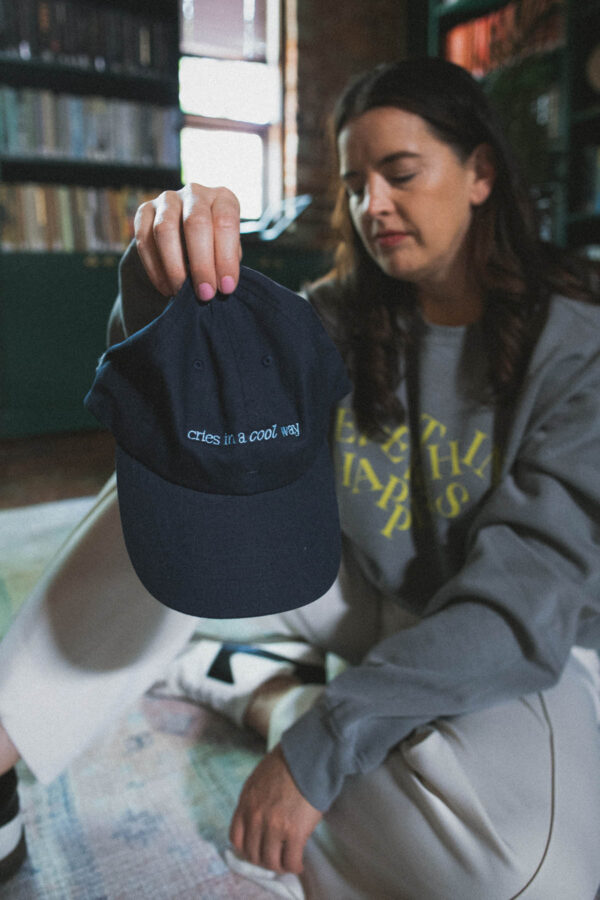 Cries in a Cool Way Dad Cap - Image 5