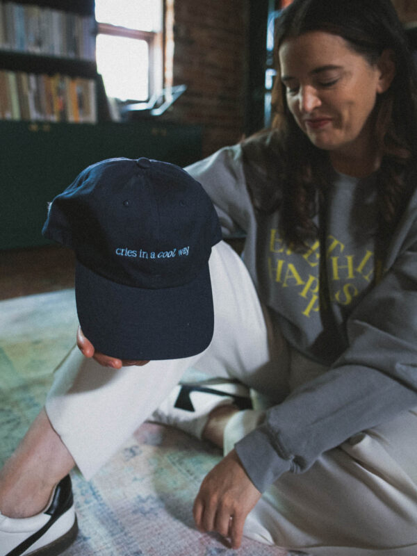Cries in a Cool Way Dad Cap