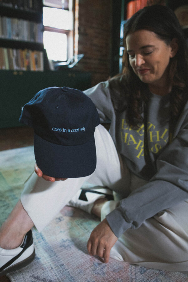 Cries in a Cool Way Dad Cap