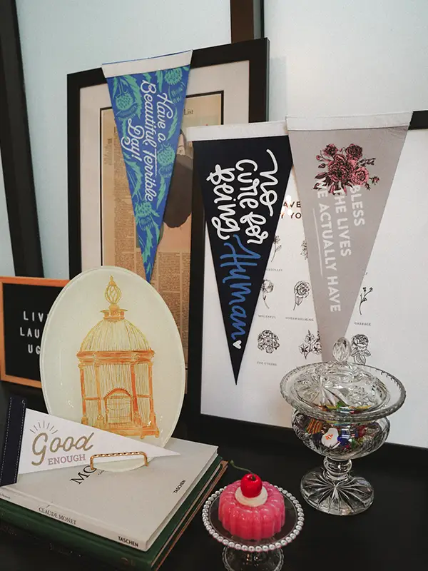 Bundle of 4 Pennants