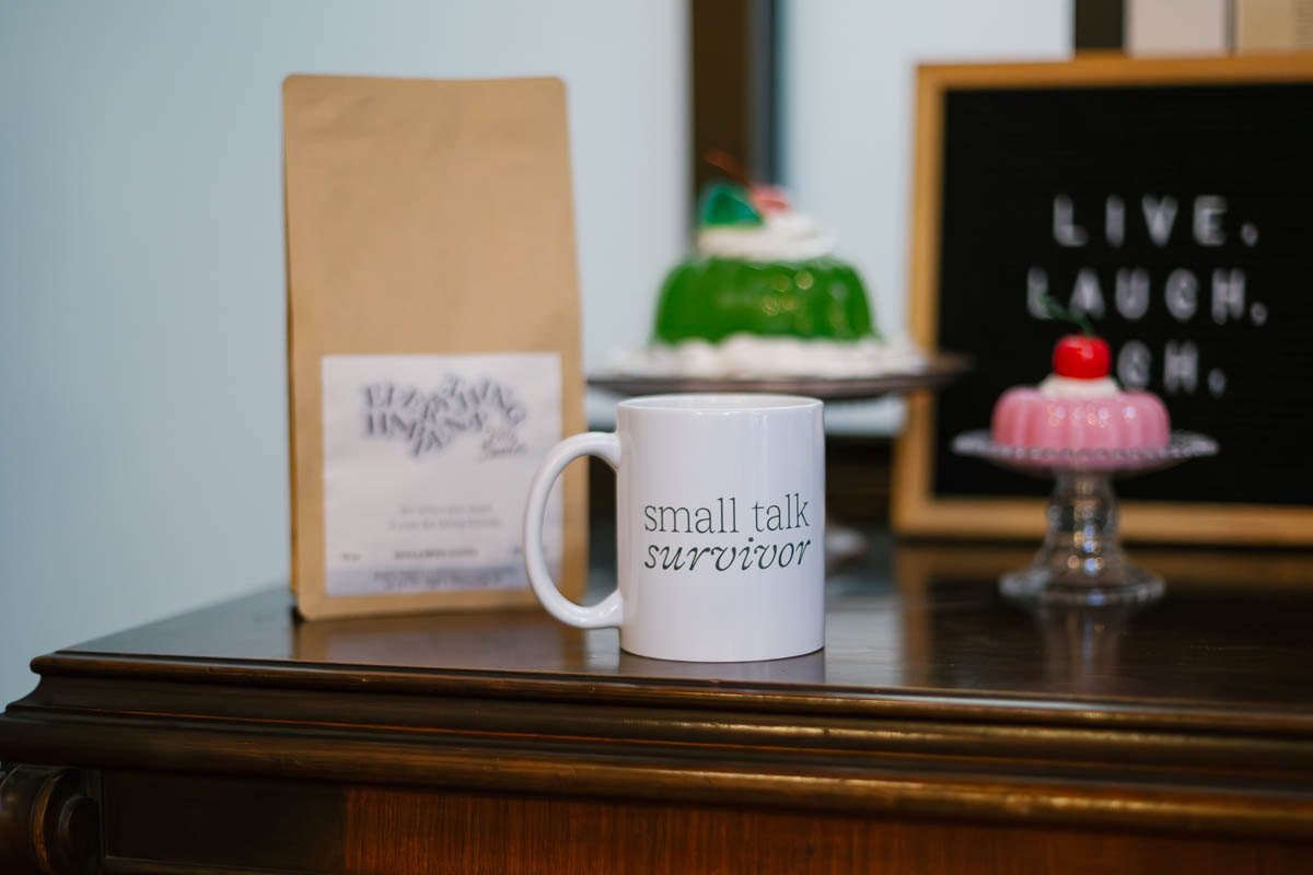 Small Talk Survivor Mug - Image 5