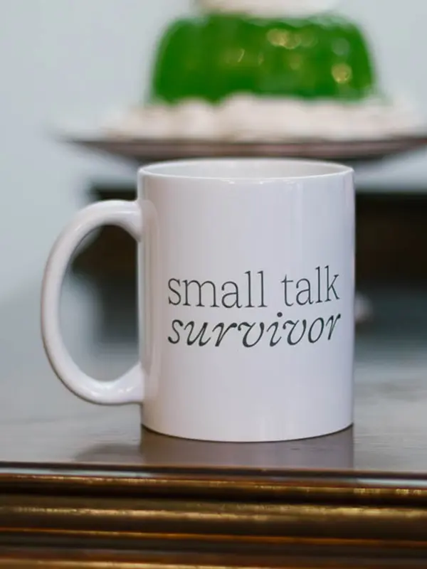 Small Talk Survivor Mug