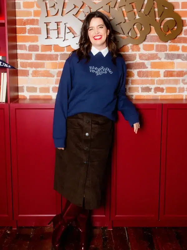 Everything Happens Embroidered Crewneck